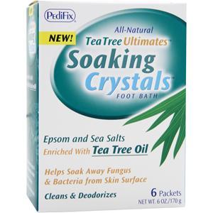Pedifix Tea Tree Ultimates - Soaking Crystals Foot Bath 6 pckts