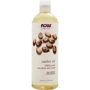 Now 100% Pure Castor Oil 16 fl.oz