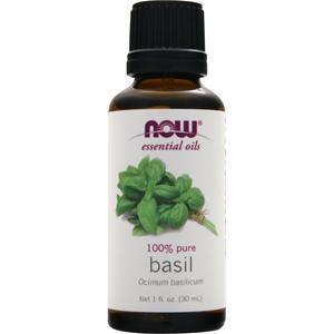 Now 100% Pure Basil Oil 1 fl.oz