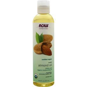 Now Sweet Almond Oil (Certified Organic) 8 fl.oz