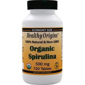 Healthy Origins Organic Spirulina 720 tabs