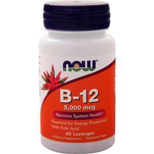 Now B-12 (5000mcg) 60 lzngs