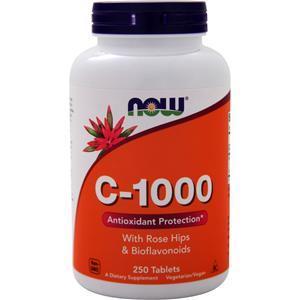 Now C-1000 with Rose Hips and Bioflavonoids 250 tabs