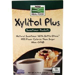 Now Xylitol Plus 75 pckts