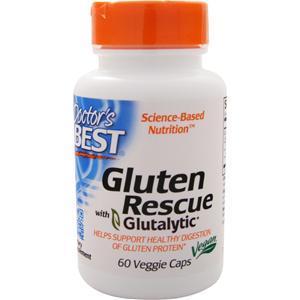 Doctor's Best Gluten Rescue with Glutalytic 60 vcaps
