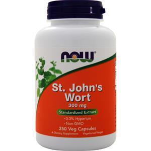 Now St. John's Wort (300mg) 250 caps