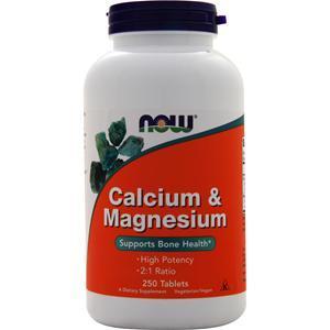 Now Calcium & Magnesium 250 tabs