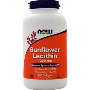 Now Sunflower Lecithin 200 sgels
