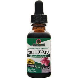 Nature's Answer Pau D'Arco Inner Bark (Alcohol Free) 1 fl.oz
