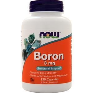 Now Boron (3mg) 250 caps