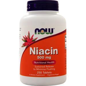 Now Niacin (500mg) - Sustained Release 250 tabs