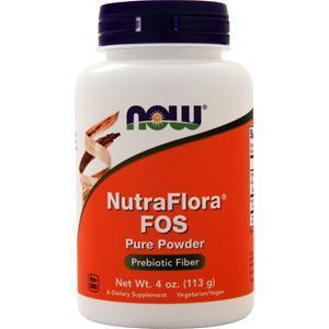Now Nutra Flora FOS 4 oz