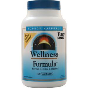 Source Naturals Wellness Formula  120 caps