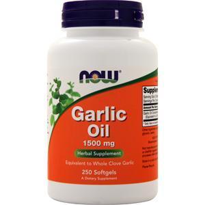 Now Triple Strength Garlic Oil 250 sgels