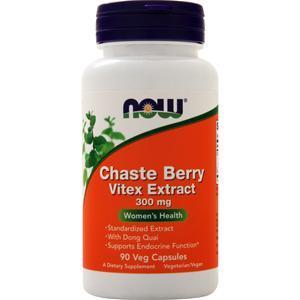 Now Chaste Berry Vitex Extract (300mg) 90 vcaps