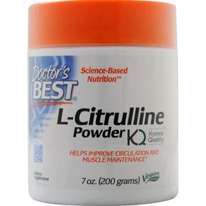 Doctor's Best L-Citrulline Powder KQ 200 grams