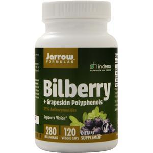 Jarrow Bilberry plus Grapeskin Polyphenols (280mg) 120 caps
