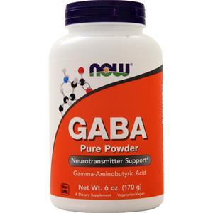 Now GABA 100% Pure Powder 6 oz