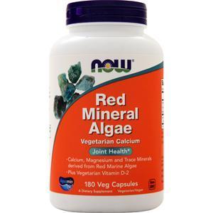 Now Red Mineral Algae 180 vcaps