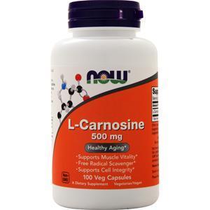 Now L-Carnosine (500mg) 100 vcaps