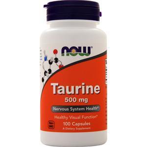 Now Taurine (500mg) 100 caps