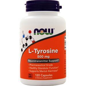 Now L-Tyrosine (500mg) 120 caps