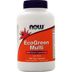 Now EcoGreen Multi - Iron Free 180 vcaps