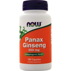 Now Panax Ginseng (500mg) 100 caps