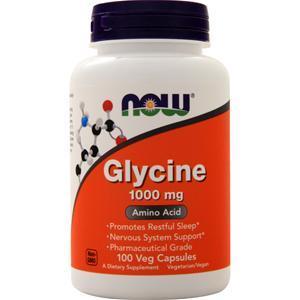 Now Glycine (1000mg) 100 vcaps