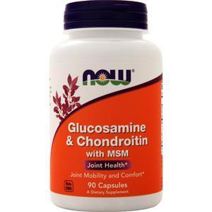 Now Glucosamine & Chondroitin plus MSM 90 caps