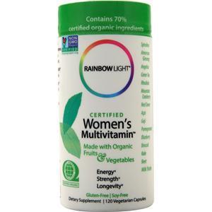 Rainbow Light Certified Organics - Women's Multivitamin 120 vcaps