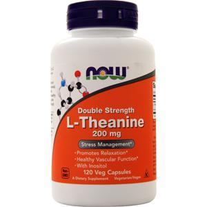 Now L-Theanine - Double Strength (200mg) 120 vcaps