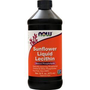 Now Sunflower Liquid Lecithin 16 fl.oz