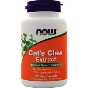 Now Cat's Claw Extract 120 vcaps