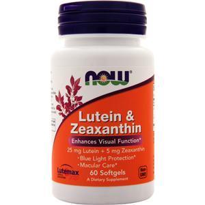 Now Lutein & Zeaxanthin 60 sgels