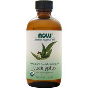 Now Certified Organic Eucalyptus Oil 4 fl.oz