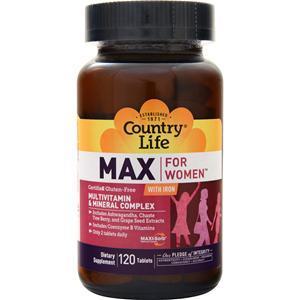 Country Life Maxine Daily Multiple for Women 120 tabs