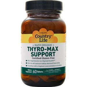 Country Life Thyro-Max Support 60 tabs