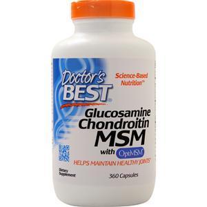 Doctor's Best Glucosamine Chondroitin MSM 360 caps