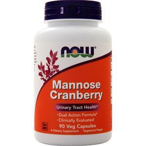 Now Mannose Cranberry 90 vcaps