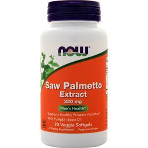 Now Saw Palmetto Extract (320mg) 90 sgels