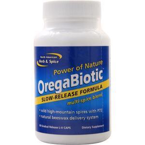 North American Herb & Spice OregaBiotic Slow Release Formula 60 caps