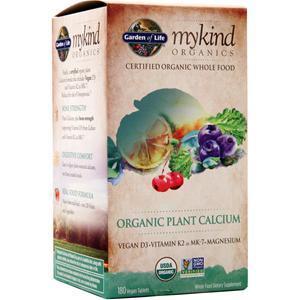 Garden Of Life My Kind Organics - Organic Plant Calcium 180 tabs