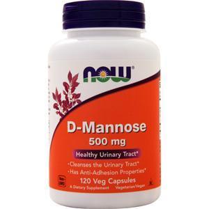 Now D-Mannose (500mg) 120 vcaps