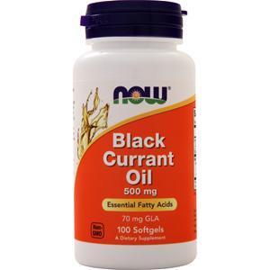 Now Black Currant Oil (500mg) 100 sgels