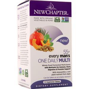 New Chapter 55+ Every Man's One Daily Multi 72 tabs