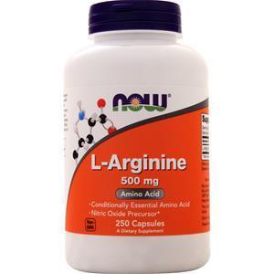 Now L-Arginine (500mg) 250 caps