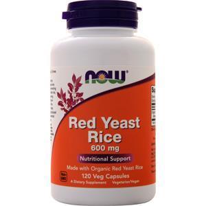 Now Red Yeast Rice (600mg) 120 vcaps