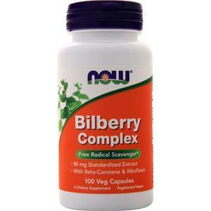 Now Bilberry Complex 100 caps