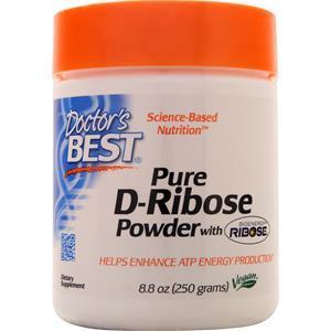 Doctor's Best Pure D-Ribose Powder with BioEnergy Ribose 8.8 oz